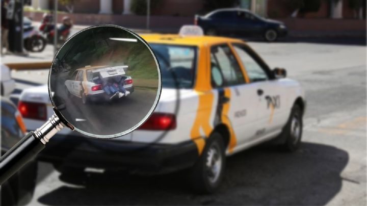 Se vuelve viral taxi sardina de Hidalgo: llevaba pasajeros hasta la cajuela | VIDEO