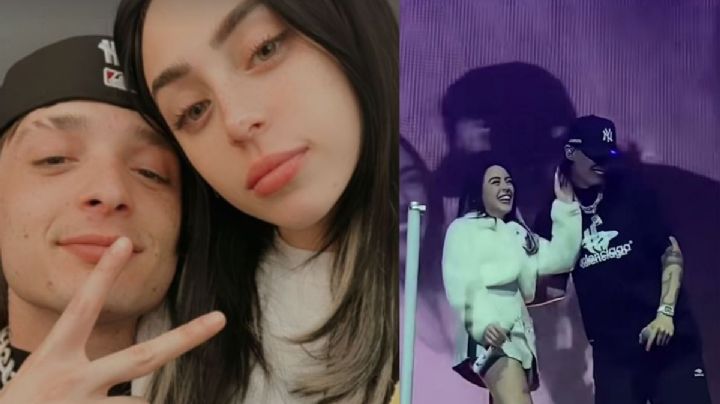 Peso Pluma y Nicki Nicole CONFIRMAN su noviazgo con un beso, ¿y los memes?