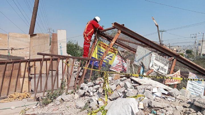 “Siempre cruzábamos el puente con miedo... y se desplomó”: habitantes de Neza y Chimalhuacán