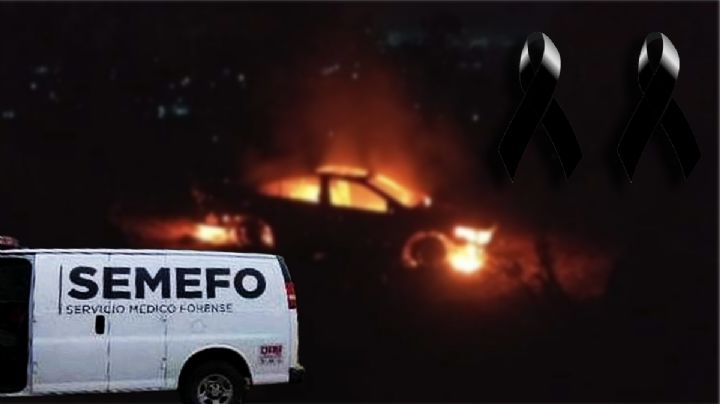 Hallan auto en llamas en Cuautepec, con cuerpos adentro; esto se sabe