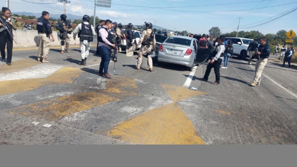 Tres presuntos delincuentes murieron en el lugar del enfrentamiento.