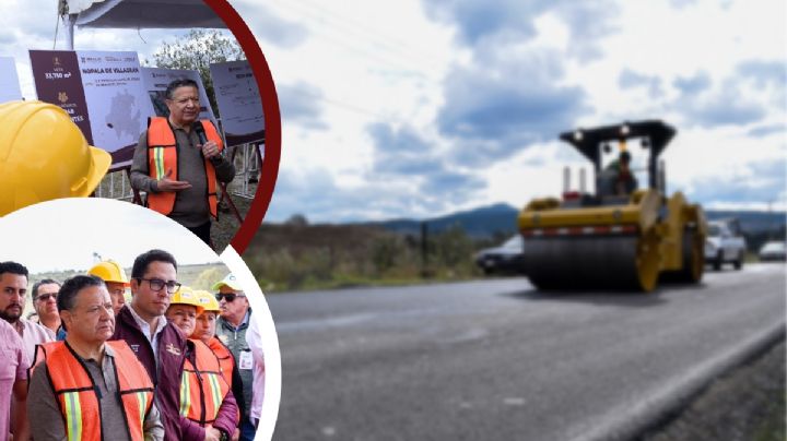 En Rutas de la Transformación, Julio Menchaca supervisa obras en Tepetitlán y Nopala