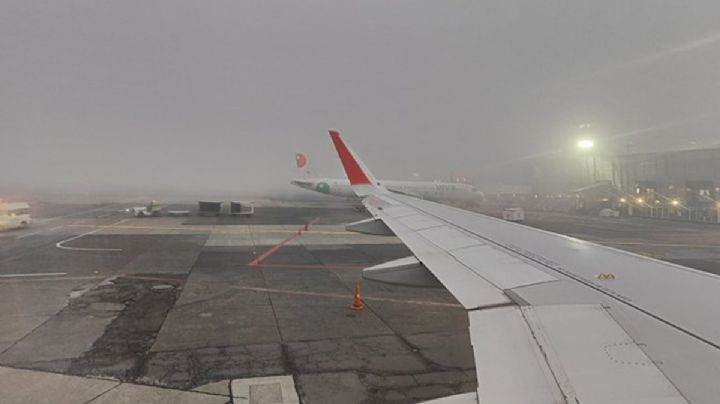 AICM y AIFA reanudan vuelos luego de tres horas por banco de niebla