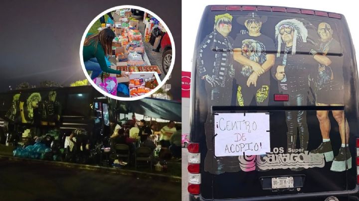 Desde Xalapa, llega camión de Los Súper Caracoles lleno de víveres a Guerrero