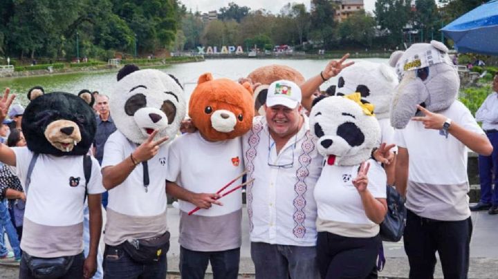 ¿Manuel Huerta violó convocatoria de Morena por evento en Los Lagos de Xalapa?