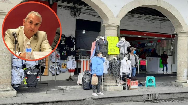 Sigue en pie denuncia para quitar a ambulantes del centro de Pachuca, confirma Baños