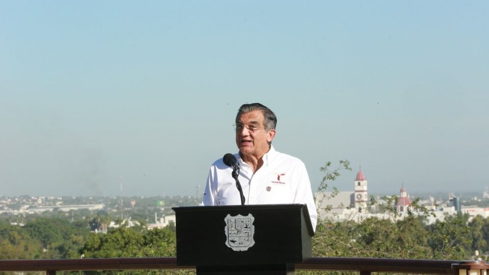 El gobernador Américo Villarreal