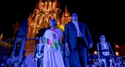 Éxito turístico en San Miguel de Allende por Día de Muertos