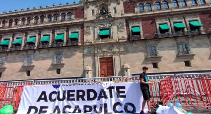 Ignora Morena a damnificados de caravana “No te Olvides de Acapulco” en San Lázaro