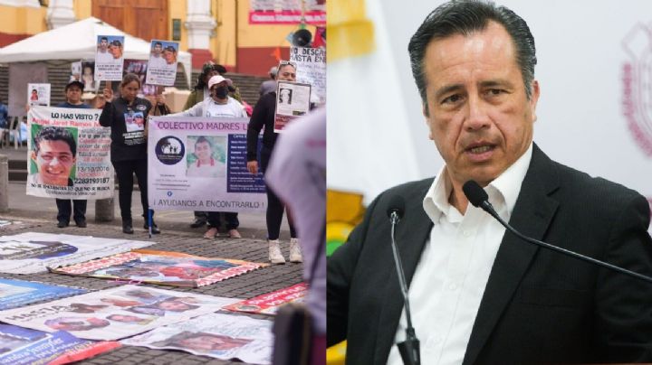 Así contestó Cuitláhuac García a familias de desaparecidos que toman Palacio de Gobierno