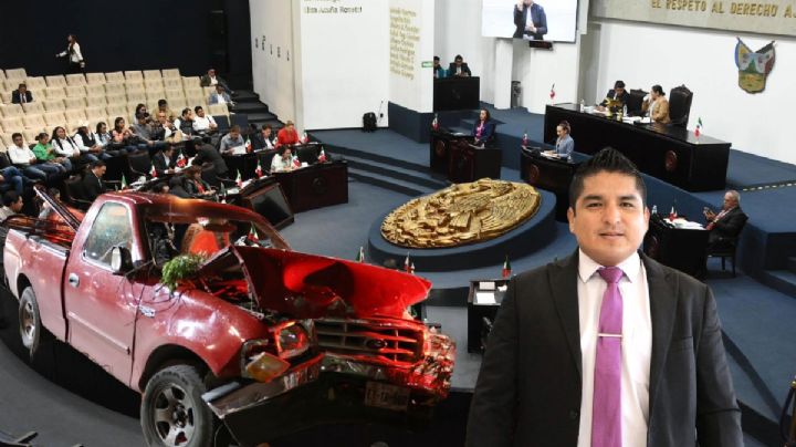 Aparece chocada en Jalisco, camioneta de 300 mil pesos del Congreso de Hidalgo