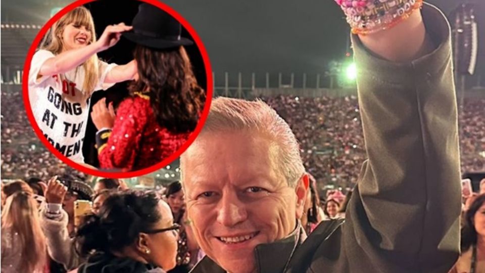 Arturo Zaldívar, en el concierto de Taylor Swift