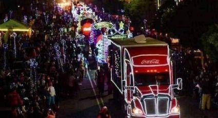 Llega la Caravana Coca-Cola a León nuevamente con sus carros alegóricos