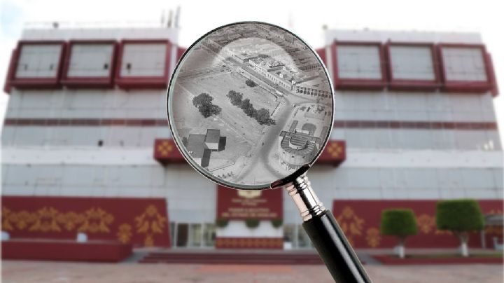 Así se veía la Plaza Juárez de Pachuca hace 60 años sin el Palacio de Gobierno