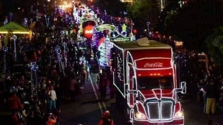 Llega la Caravana Coca-Cola a León nuevamente con sus carros alegóricos