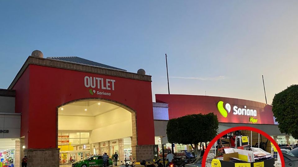 Soriana outlet está ubicado en la plaza Satelite en León.