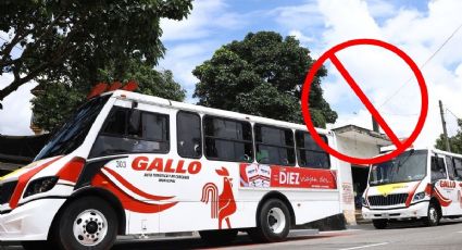 Al corralón: Autobuses de Diez Francos son parados en Orizaba; esto se sabe