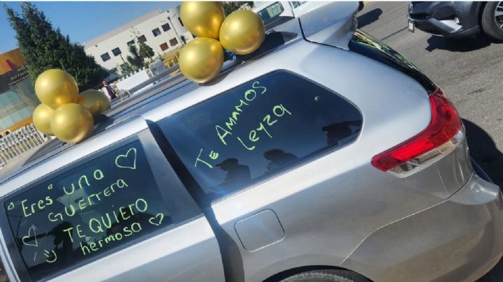 Ella es la pequeña Leyza, con tres años venció al cáncer