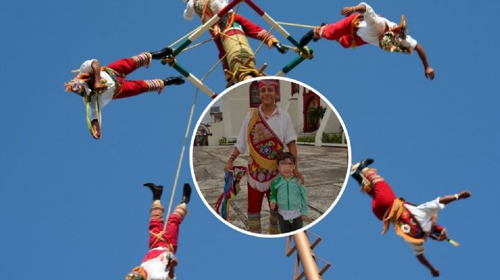 Luisito, el niño "volador de Papantla" que viajó desde Sonora a Veracruz para conocerlos