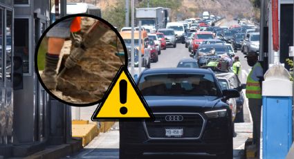 Inicia retiro de excaseta de Fortín; reportan 12 kilómetros de vehículos en la zona