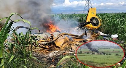 VIDEO| Se desploma helicóptero de la CFE en Morelos, confirman 3 muertos