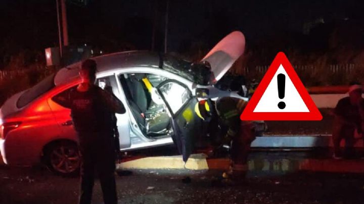 2 mujeres y 1 hombre lesionados deja accidente automovilístico en Boca del Río