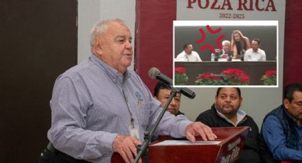 VIDEO: Alcalde de Poza Rica regaña a asistente en informe y queda grabado