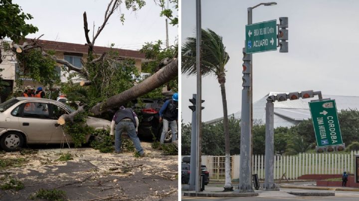 Estos fueron los 29 municipios de Veracruz afectados por el norte explosivo del Frente Frío 16