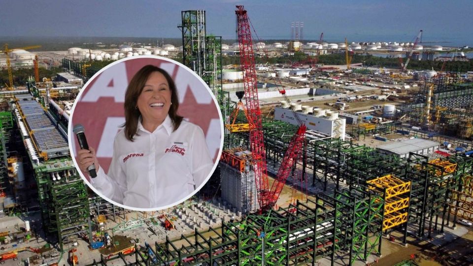 La exsecretaria de Energía presumió la generación de empleos por su construcción