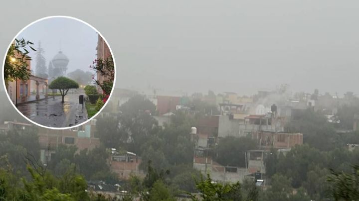 Densa niebla cubre Celaya y San Miguel de Allende