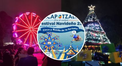 Este fin lánzate al Festival Navideño 2023 de Azcapotzalco; habrá circo y rueda de la fortuna