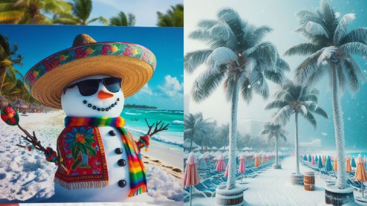 ¿Nieve en Cancún? Se esperan bajas temperaturas de hasta -24° C