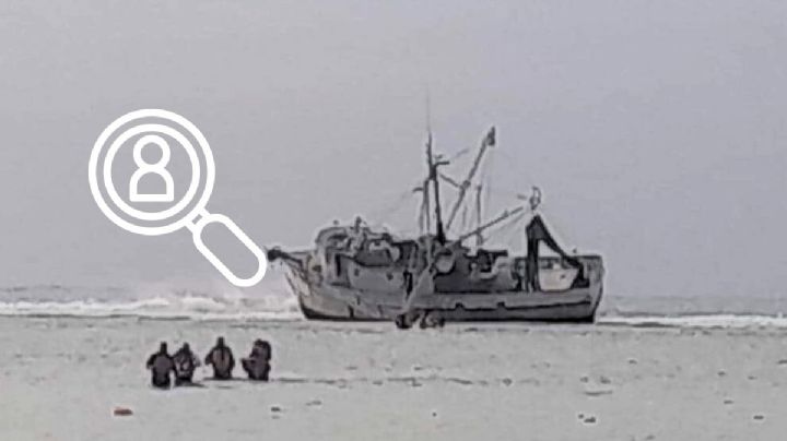 Misterio en Tuxpan: desaparece tripulante de barco camaronero encallado