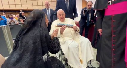 ¿Tren Maya bendecido? Gobernadora de QRoo acude con el papa Francisco