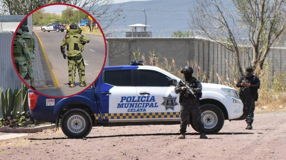 El hecho generó operativos de la Policía Municipal y de la Guardia Nacional. Elementos del Ejército se llevaron el artefacto.