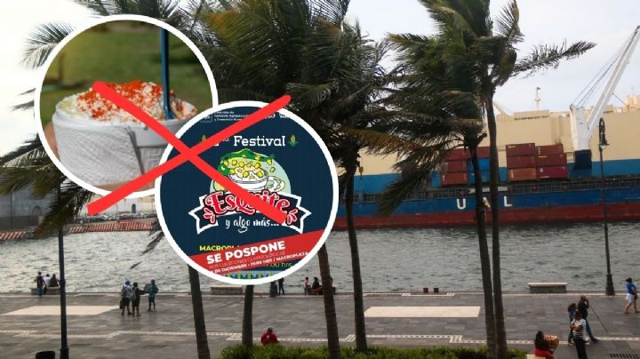 Por Frente Frío 17, posponen segundo festival del esquite en Veracruz; mira cuándo será