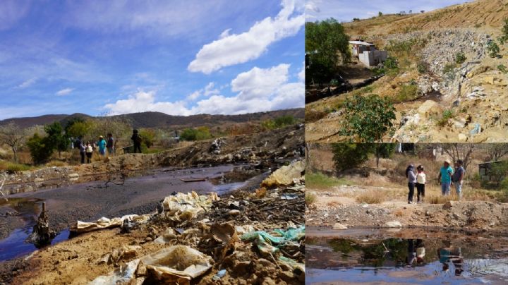 Río Atoyac: De gran cuerpo de agua en Oaxaca, a riachuelo con montañas de basura