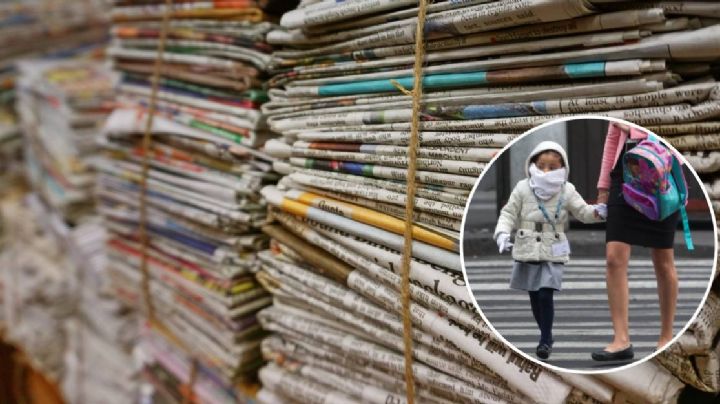 Protégete del frío con ¡papel periódico!