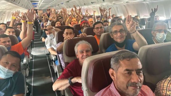 “Nica Welcome”, el vuelo a la libertad de los presos políticos de Ortega