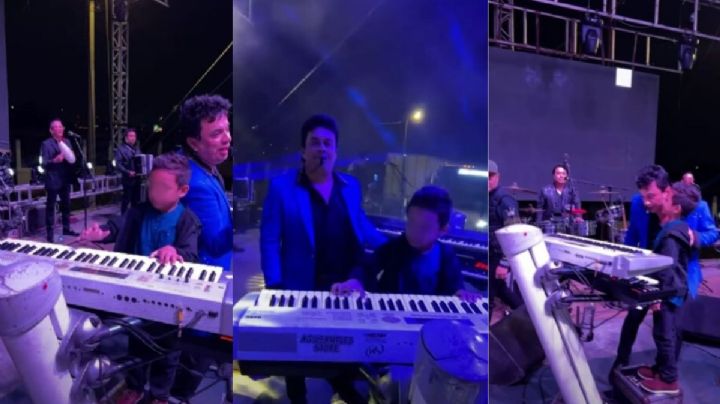 "Chucho tecladista" cumple sueño de tocar con Nelson Kanzela en Coatzacoalcos