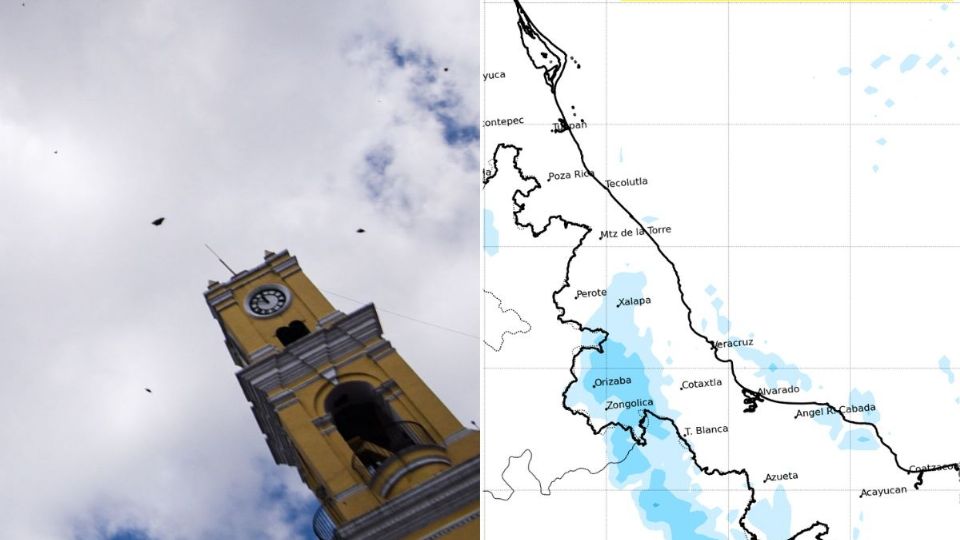 Estará influenciado por el frente frío 17.