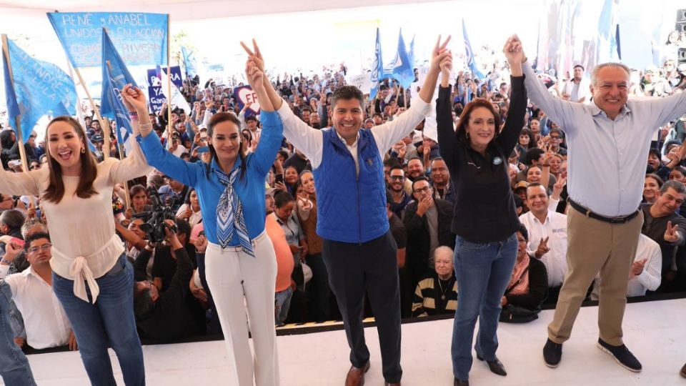 El aspirante a la gubernatura de Puebla comenzó los procesos de registro como precandidato de los partidos que conforman la alianza opositora rumbo a las elecciones de 2024