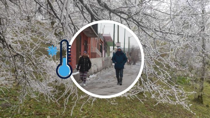 Este es el "pueblito" de Veracruz más frío del invierno 2023; amaneció a -11.5 grados