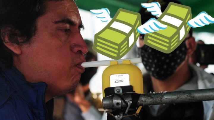 El alcoholímetro te quitará tu aguinaldo; esta es la multa por manejar borracho en la CDMX
