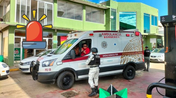 Intento de asalto en gasolinera de Coatzacoalcos, deja 1 lesionado y 2 detenidos