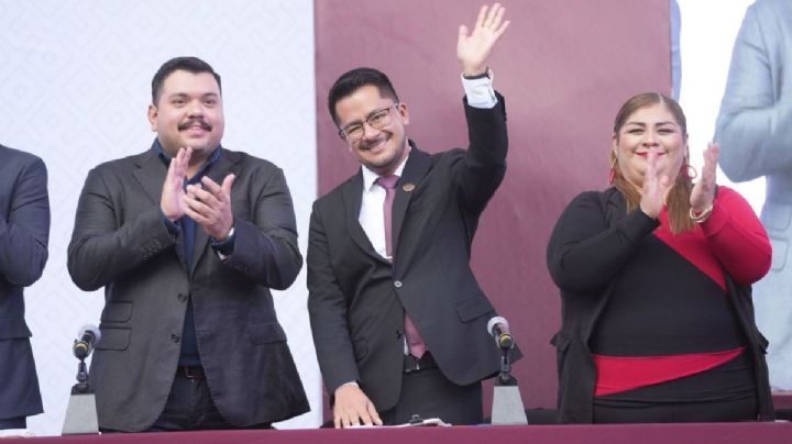 Erick Ruiz, alcalde de Emiliano Zapata, rinde segundo informe de resultados
