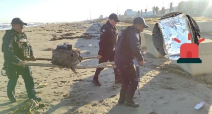 Hallan tercer paquete de estupefacientes en playa de Coatzacoalcos; esto se sabe