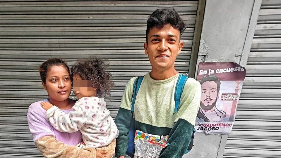 Familia de hondureños en La Merced no desisten del sueño americano