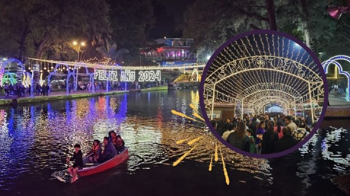Visita Veracruz: Esta es la Laguna Iluminada de Nogales que encanta cada Navidad