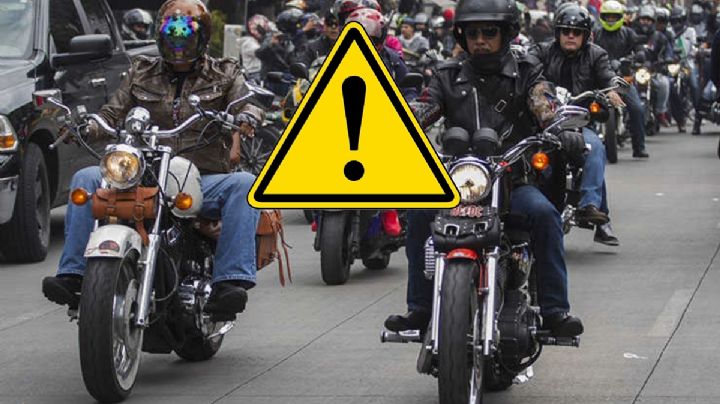 ¿Manejas moto en la CDMX? Checa esto sobre los cascos